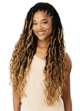 OUTRE X-PRESSION TWISTED UP CROCHET BRAID 3X BOHO ISLAND S WAVE LOCS 24"